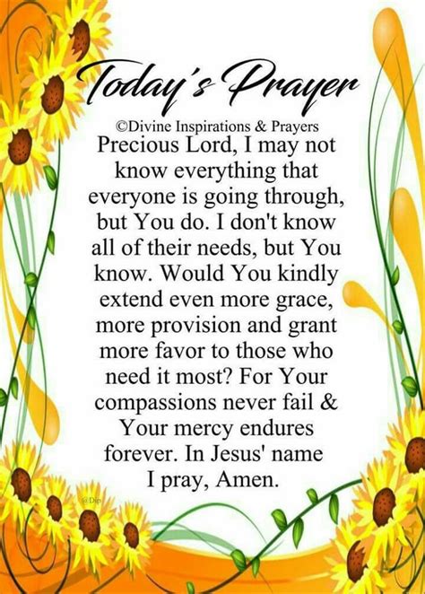 Prayer For Today Quotes Inspiration
