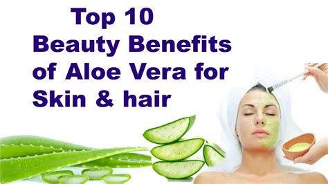 Aloe vera is also available in supplement form, which is purported to offer the same benefits to the skin and digestive system as. Top 10 Beauty benefits of Aloe Vera for Skin & Hair - YouTube
