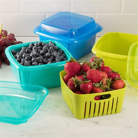 3 In 1 Berry Box Keeps Berries Fresh Longer Saves Money And Prevents