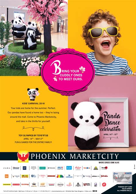 Phoenix Marketcity Bring Your Cuddly Ones To Meet Ours Ad Advert Gallery