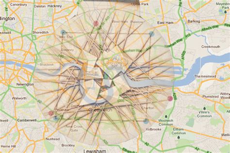 The Secret Ley Lines Of The Olympic Gold Medal Londonist
