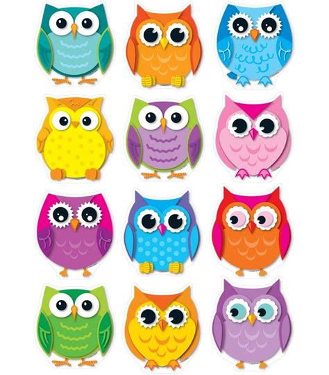 Pin On Colorful Owls Classroom Decor
