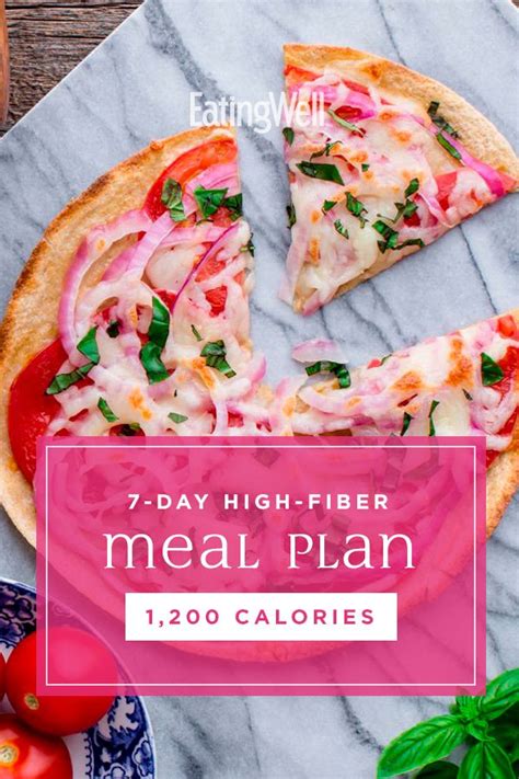 This pasta dish incorporates some of the flavors of greece. 7-Day High-Fiber Meal Plan: 1,200 Calories | High fiber ...