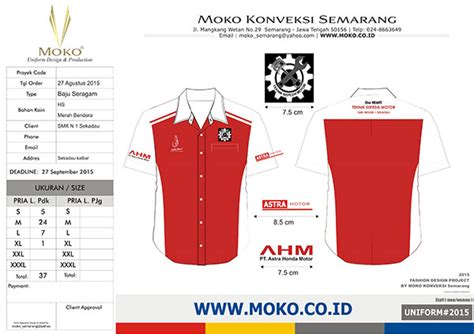 The email you just opened, or link you just clicked, was not sent by feedblitz. Pesanan Seragam Praktek SMK Negeri 1 Sekadau | MOKO KONVEKSI