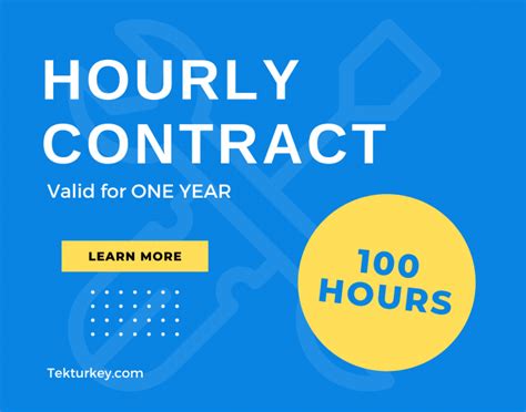 Hourly Contract 200 Hours Per Year