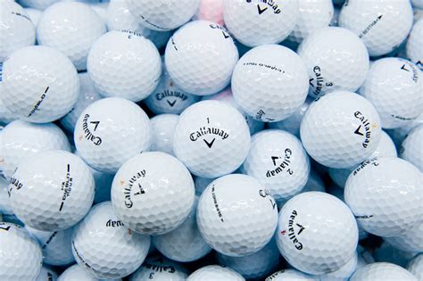 Mixed Callaway Golf Balls Mint Near Mint Grade Green Blue Golf