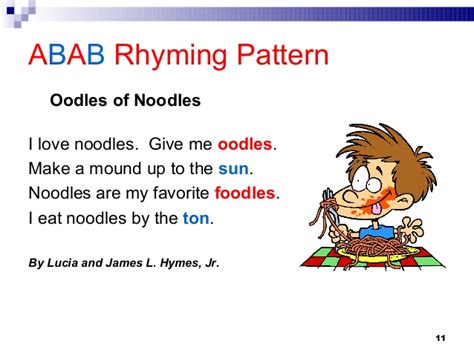 Abab rhyme scheme Poems