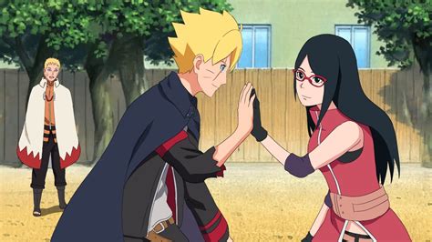 Naruto Descobre Que Boruto E Sarada Se Tornaram Um Casal Após O