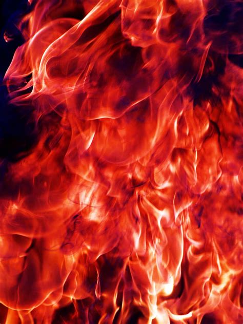 Hd Wallpaper Red Fire Hot Flame Heat Burning Heat Temperature
