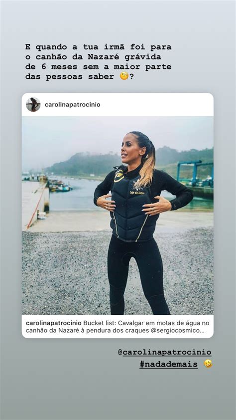 As fotos que mostram a gravidez e ninguém deu conta. Irmã de Carolina Patrocínio revela de quantos meses a ...