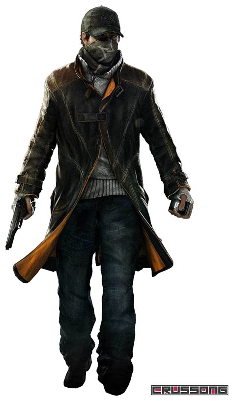 Image Watch Dogs Aiden Pierce Render By Crussong D6b2w5gpng