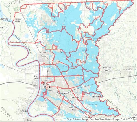 You can also expand it to fill the entire screen rather than just working with the map on one part of the screen. City of Baton Rouge release flood inundation maps with new ...