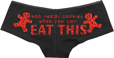 Buy Christmas Panty Who Needs Cookies When You Can Eat This Panty Christmas Stocking Stuffer