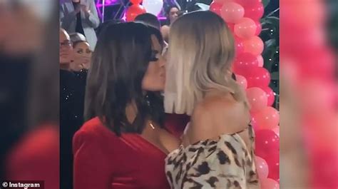 Megan Barton Hanson Shares A Steamy Kiss With Towies Demi Sims Daily Mail Online