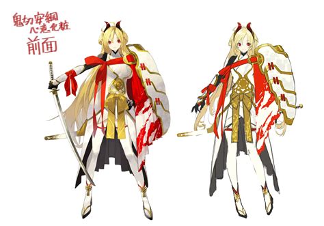 Senmu Senmudayo Tenka Hyakken Armor Horns Japanese Clothes Sketch Sword Thighhighs 868516