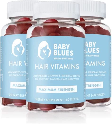 Buy Baby Blues Postpartum Hair Loss Vitamins Full Hair Cycle Pack