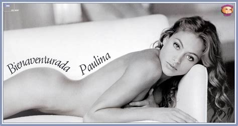 Fotos de Paulina Rubio desnuda Página Fotos de Famosas TK