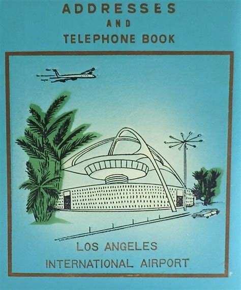 Vintage Lax Los Angeles Airport Address By Dairyfarmantiques