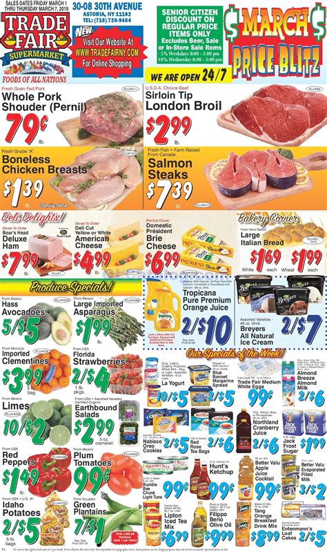 Times kahala times kailua times kaimuki times kamehameha shopping center times kaneohe times koolau times liliha times mccully times mililani times royal kunia times waimalu times waipahu fujioka's wine times shima's supermarket. Trade Fair Supermarket Weekly Circular March 1 - 7, 2019 ...