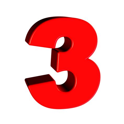 Tres Número 3 Imagen Gratis En Pixabay