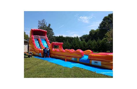 20ft Lava Slide Mr Bounce Inflatable Rentals