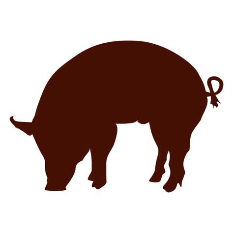 Pig Silhouette Png Designs For T Shirt And Merch