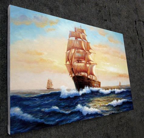 Tall Ship Sailing 103 Painting By Lermay Chiang Artmajeur