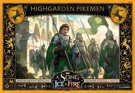 A Song Of Ice And Fire Miniatures Game Highgarden Pikemen