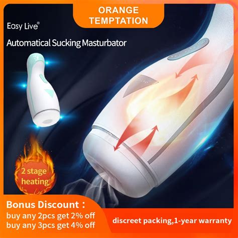 sucking blowjob masturbators heating suction powerful vibrating sex toys for men deep