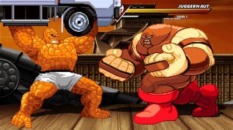 The Thing Vs Juggernaut Amazing Epic Fight Battle Youtube