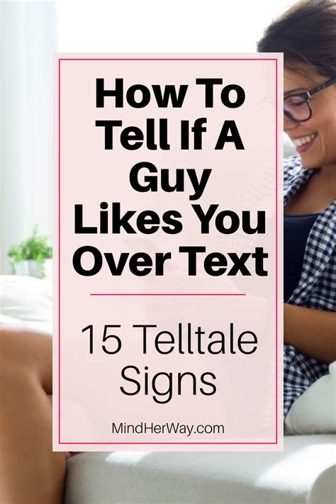 Maybe you would like to learn more about one of these? How To Tell If A Guy Likes You Over Text - 15 Telltale Signs in 2020 | A guy like you, Make him ...