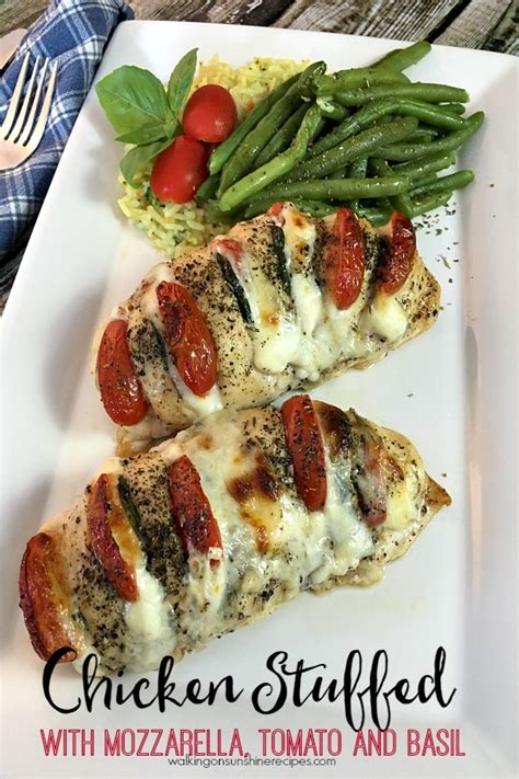 Skinnytaste Style Chicken Stuffed With Ricotta Cheese And Spinach