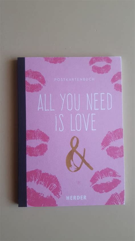 Fliegende Gedanken All You Need Is Love Postkartenbuch Von Herder