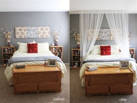 How to convert any bed into a canopy bed. 13 Gorgeous DIY Canopy Beds ... DIY
