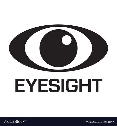 Eyesight Icon Royalty Free Vector Image Vectorstock