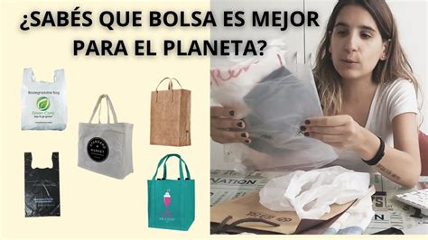 Bolsas De Pl Stico Papel Tela Y Biodegradables Cu L Es Mejor Youtube