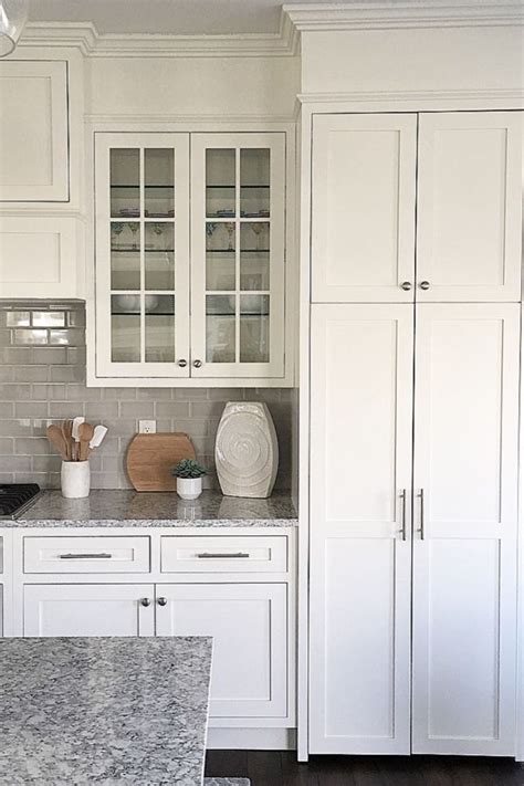 At barker cabinets, there are many styles of kitchen cabinet doors available including the ever popular shaker, as well as various inset and raised panel barker cabinets carries cabinets in almost every color, ranging from bright white and light greys, to dark espresso colored cabinets, as well as. White kitchen, white cabinets, inset cabinets, Benjamin ...