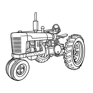531 x 750 jpg pixel. Leuk voor kids | Tractors kleurplaten