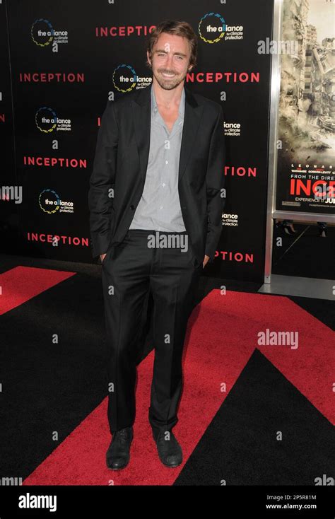 Hollywood July 13 Actor Lee Pace Arrives To The Inception Los