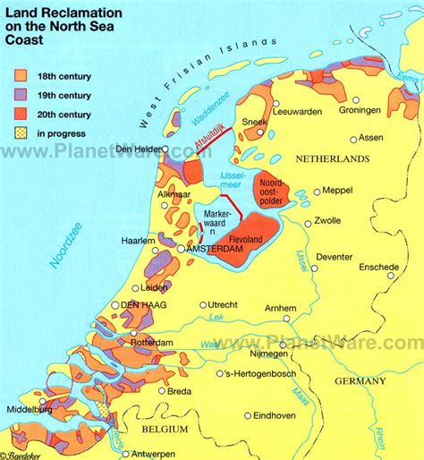 map of kingdom of the netherlands planetware north sea kingdom of the netherlands map