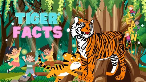 Amazing Tiger Facts For Kids Learn About Tigers Fun Educational