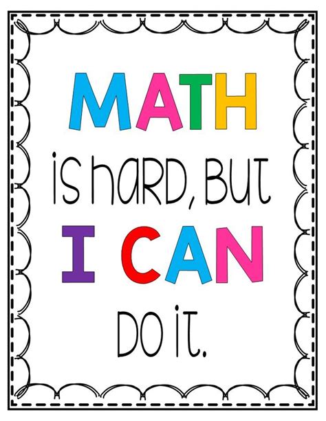 Help Your Students Develop A Growth Mindset In Math With These Growth
