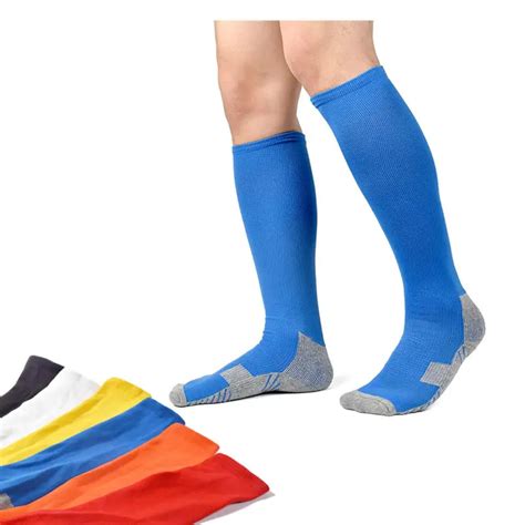 buy 6 colors unisex nylon compression socks breathable longer men s socks anti