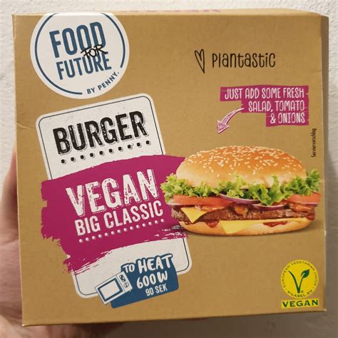 Food For Future Vegan Big Classic Burger Reviews Abillion