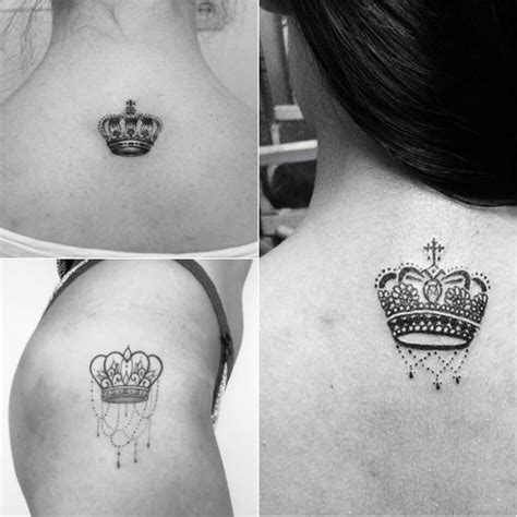 queen crown tattoo