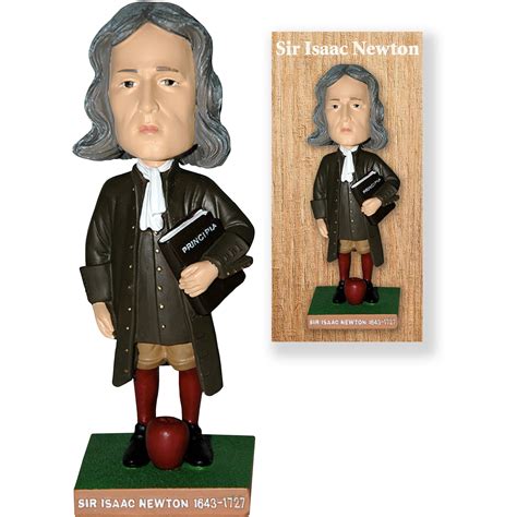 Isaac Newton Science Principia Collectors Bobblehead By Off The Wall