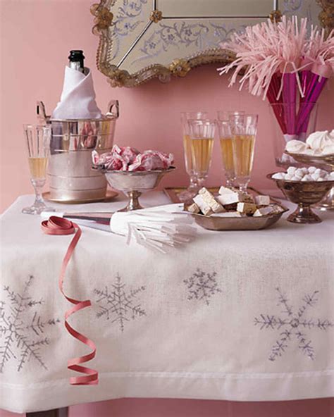 Snowflake Tablecloth Martha Stewart