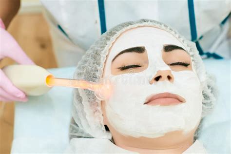 Cosmetology Room Treatment And Skin Cleansing With Hardware Acne