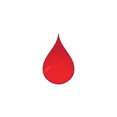 Blood Logo Template Vector Icon Illustration Spot Sign Donor Vector