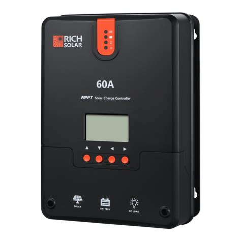 60 Amp Mppt Solar Charge Controller — Rich Solar